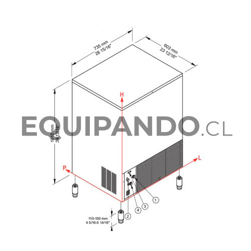 FABRICADORA DE HIELO BREMA CB-955