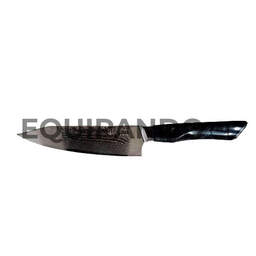 Cuchillo Chef De Cocina 8,0'' - Zero Knives - Mamooth Blue