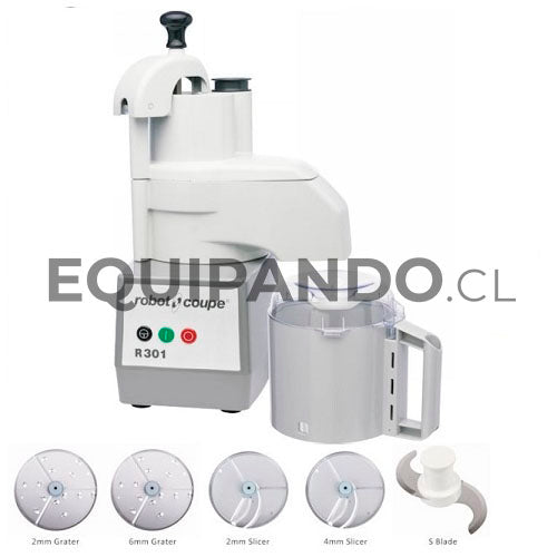 Cutter Combinado y Corta-Hortalizas Robot Coupe R301