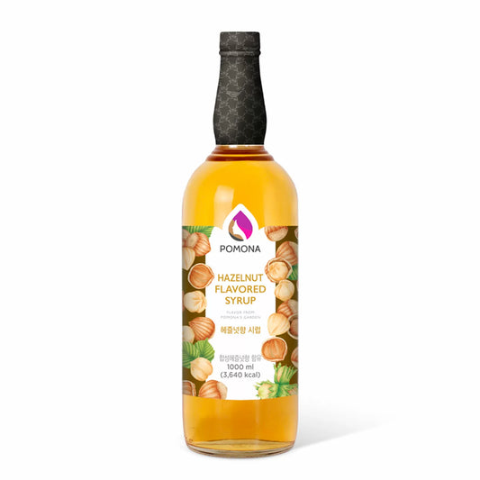 Delicioso Syrup Coreano Pomona 1 Lt Sabor Avellana