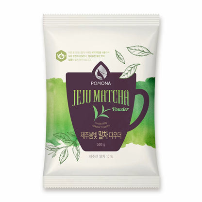 Exquisito Jeju Matcha Coreano Pomona En Polvo 500 Gr