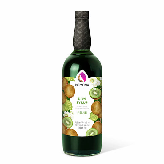 Delicioso Syrup Coreano Pomona 1 Lt Sabor Kiwi