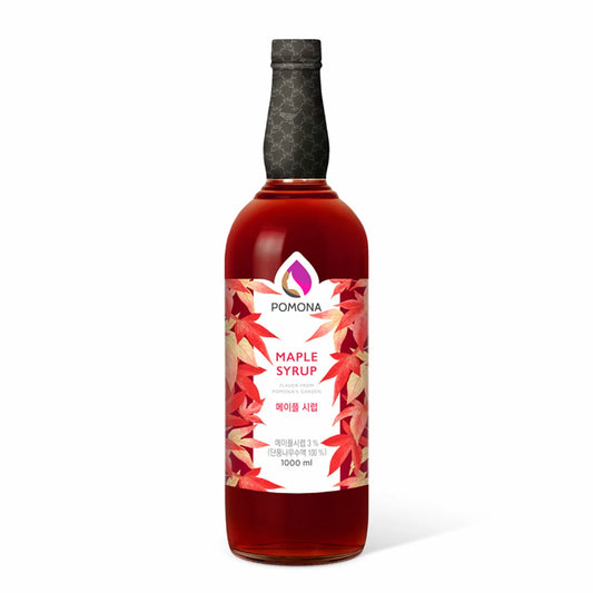 Delicioso Syrup Coreano Pomona 1 Lt Sabor Maple