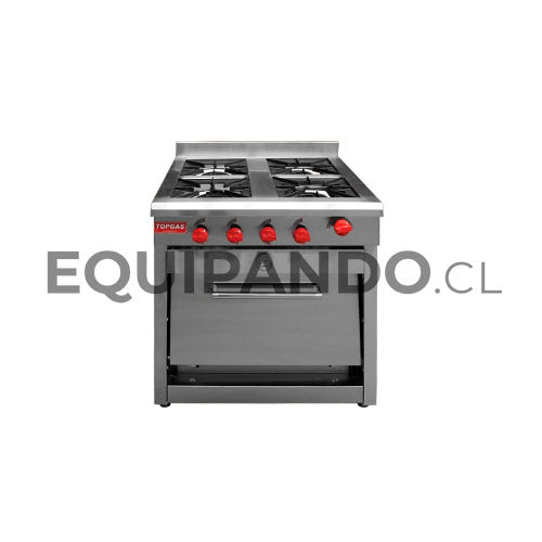COCINA 4 QUEMADORES C/HORNO C4P1H TPG