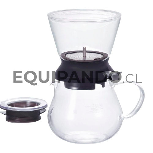 KIT DRIPPER DE TE LARGO 350ML HARIO
