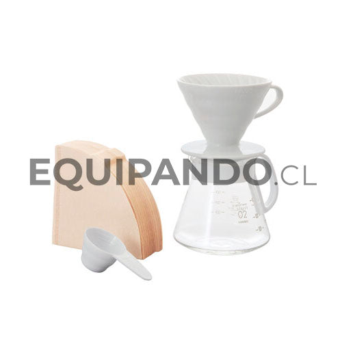 KIT DRIPPER DE CERÁMICA 600 ML HARIO